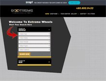 Tablet Screenshot of extremewheels.com